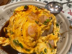 滑蛋虾仁饭-堂屋糖水店(愚园店)