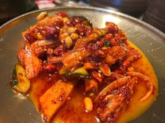 拌花菜-草家酱蟹炭火烤肉店(珲春南路一店)