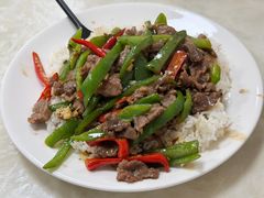 指天椒炒牛肉-好好滋味茶餐厅