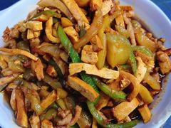 香干肉丝-国生茶庄·地道农家菜团建活动