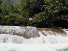 -小七孔景区-六十八级跌水瀑布