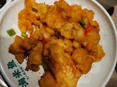 椒盐鱼腩-淘米捞·米汤脆鲩鱼火锅(福田皇岗店)