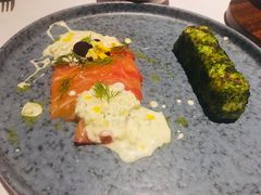 烟熏三文鱼前菜-哈布斯扒房(华发商都店)