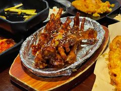 烤辣味鸡爪-青春韩国料理(汽博店)