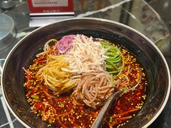 鸡丝拌四色荞麦面-华豫川酒家(大卫城店)