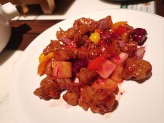 雪花糖醋里脊-绿茶餐厅(深圳龙华天虹购物中心店)