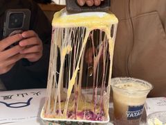 芝士瀑布紫薯-火山屋台(新街口店)