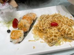 生煎手打鲜虾饼-顺德渔村·岭南一号