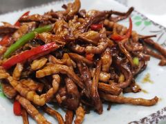 茶树菇炒鱼柳-鱼神·脆肉鲩 全鱼宴(西乡店)