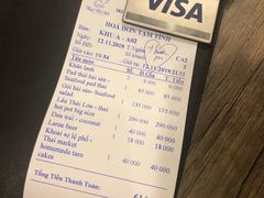 账单-Thai Market Restaurant( 04 Tran Quoc Toan)
