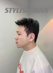 -型男帮男士假发补发·佩戴式发型