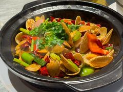豉椒炒花甲-强记海鲜·大排档(蛇口新街店)