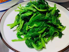 清炒豌豆尖-雲蜀龙阁·金牌水煮鱼(方庄店)