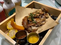 意大利香草烤三黄鸡-花开餐厅(环湖中路店)