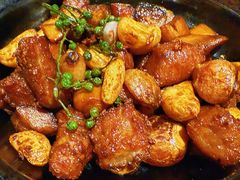 煎烹牛肉-狮王府淮扬菜(夫子庙老门东店)