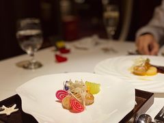 香煎扇贝佐咖喱白花菜泥-王品牛排(杭州大厦店)