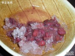 红豆冰沙特写-洪齐林老镇