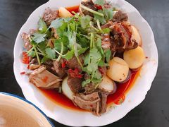 红烧牛肉-梯坎豆花