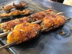 特色烤翅-宝记烧烤·碳锅羊肉·羊蝎子火锅·夜食社(文体路创始店)