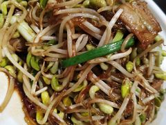 黄豆芽炒肉-皇城根·烤鸭·鱼头·家常菜(欧亚大观乐活城店)