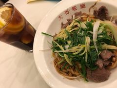 鮮牛肉姜蔥撈面-大哥餐厅(西城花园店)