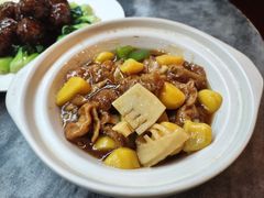 板栗面筋煲-功德林·素食餐厅(黄河路鸿祥大厦店)