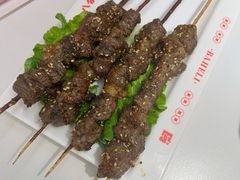 烤牛肉串-八合里牛肉火锅(上海世茂广场店)