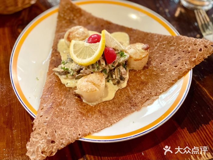 La Creperie法餐厅(桃江路店)带子培根蘑菇奶油图片