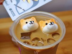 柴柴焦糖燕麦拿铁-Seesaw Coffee(上生新所店)