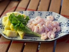 青芥虾球-手抄板凳江南菜(湖滨商业街店)