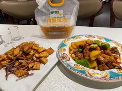 新疆沙湾大盘鸡-巴依老爷新疆美食(昌平店)
