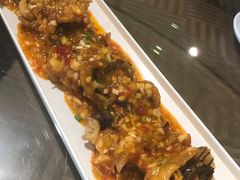 蓑衣茄子-刘胖子家常菜·蹄花焖藕(中南店)
