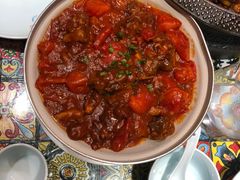 番茄牛肉-宝轩渔府·老字号海鲜·正宗津菜(水上店)