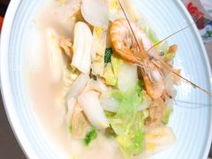 邬山腐皮杭白菜-老头儿油爆虾·三潭印月