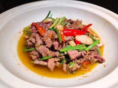 菜籽油炒衡东黄牛肉-老湘村·湖南土菜(天河维多利店)