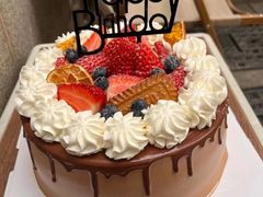 草莓巧克力动物奶油水果蛋糕-艾加柒克蛋糕茶歇甜品台(春熙路店)