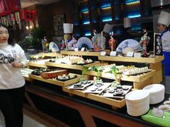 自助取餐区-青岛蓝海大饭店·爱琴海自助餐厅(崂山店)