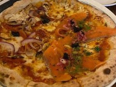 烟熏三文鱼披萨-PIZZA BIANCA(民园店)