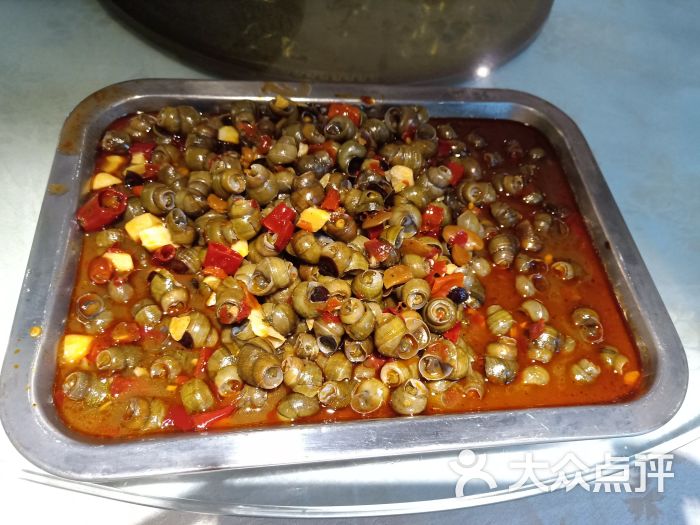 微服私访尝尝鲜-辣炒螺丝图片-上海美食-大众点评网