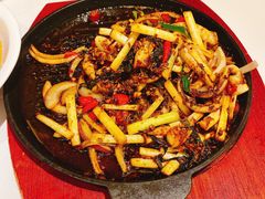 夜市铁板鱿鱼脚-眉州东坡(春秀路店)