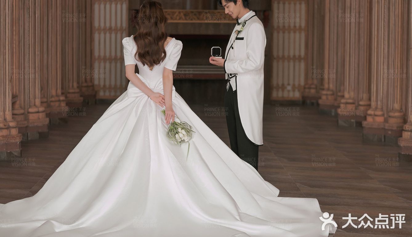 我的在逃公主👸🏻婚纱照，太美啦