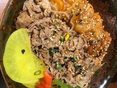 照烧鸡牛肉拼盘饭-林妈妈村·日式料理(宝山龙湖天街店)