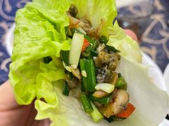 蚬肉生菜包-祈胜邨•顺德鱼生•顺德菜(容桂店)