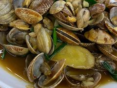 姜葱炒花甲-明记海鲜大排档(巽寮湾店)