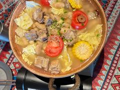 大理白族腊排骨火锅-火塘云南烧烤大排档