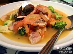 上汤西兰花-绿茶餐厅(布吉万象汇店)