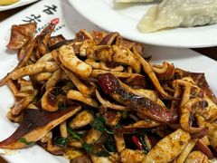 孜然鱿鱼-景祥海鲜美食餐厅