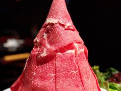 雪花肥牛-海上明月海鲜火锅 鲜切牛肉
