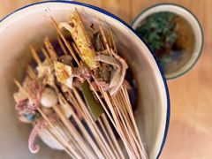 -拈签一笑黄牛肉辣卤串串