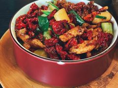 宫爆板筋-山石榴·贵州菜(丰盛里店)